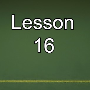 Lesson 16