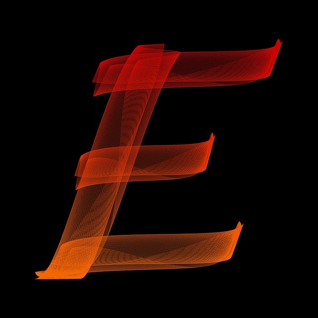 letter e