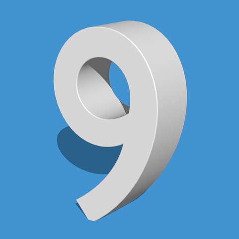number nine